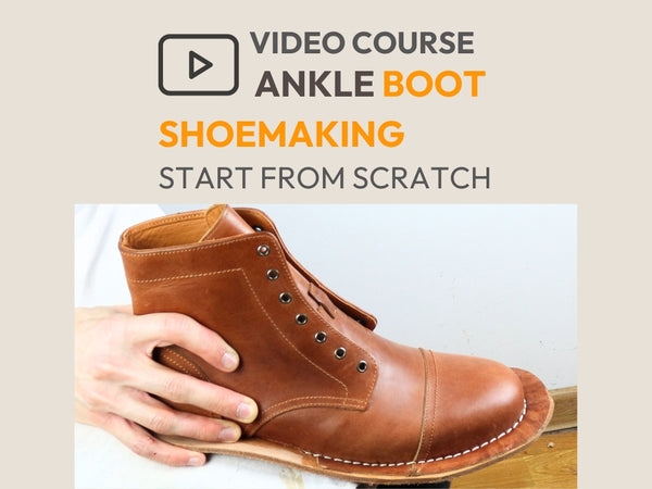 Curso de Patronaje y Calzado en Vídeo para Botines