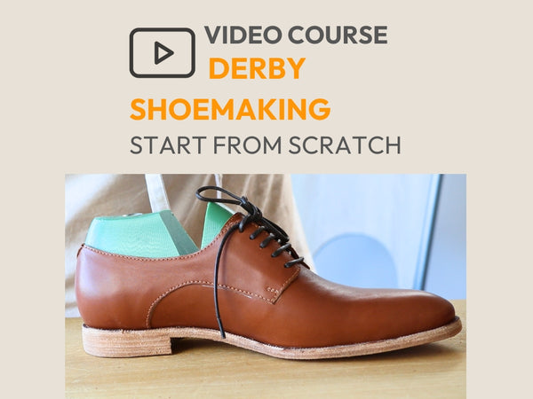 Derby-Schuh – Videokurs zur Schnittmustererstellung und Schuhherstellung