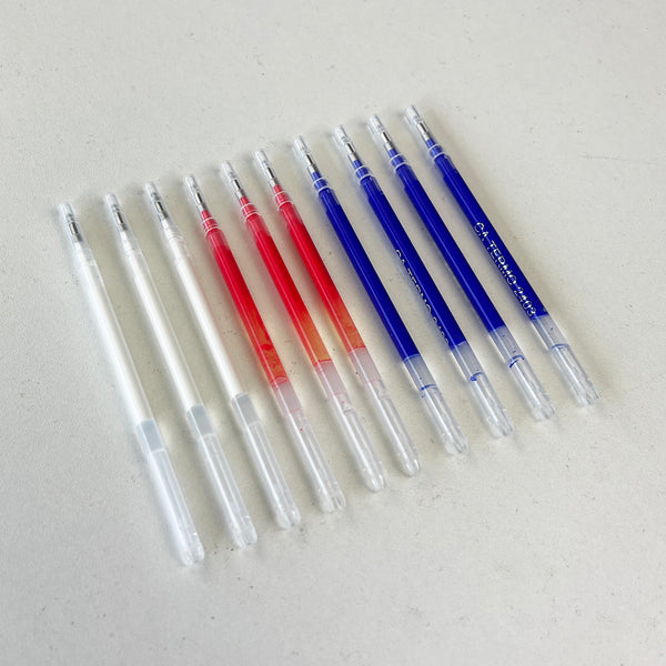 Heat Erasable Pens for Leather