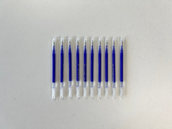 Wärmelöschbare Stifte für Leder