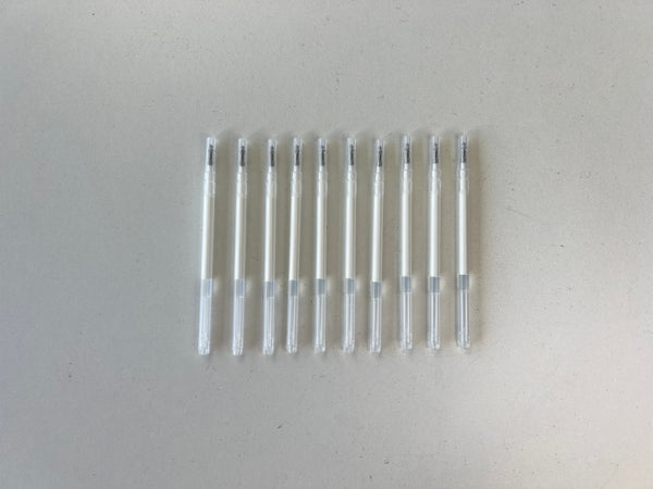 Wärmelöschbare Stifte für Leder