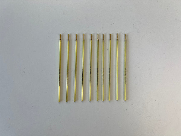 Silberne Markierstifte für Leder