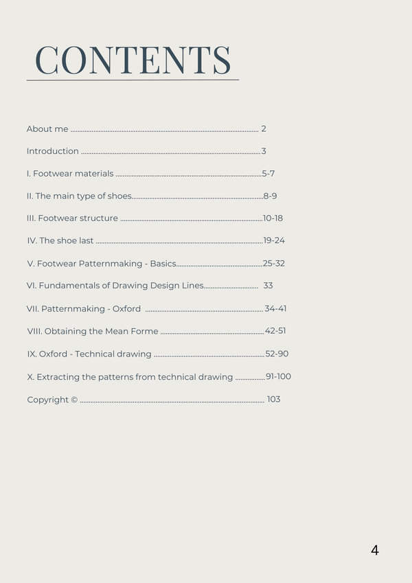 Libro del curso de patronaje de Oxford