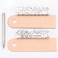 8 PCS Metal Punch Stamp (Sports, Plants, Nature Series) Leather Stamp Set