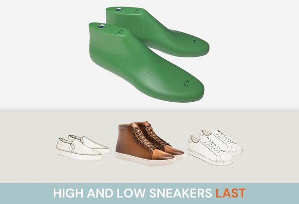 Men Shoe last , Low & High Top, DIY