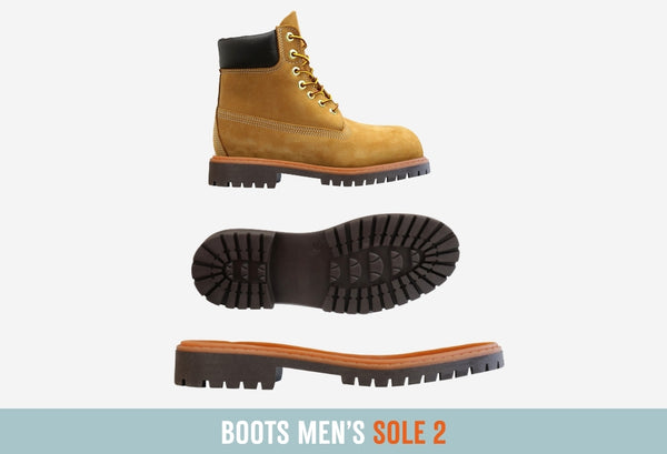 Men Shoe Sole, Boot shoes, Orange