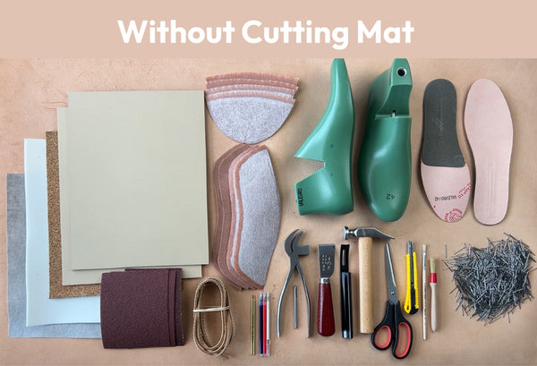 Kit de herramientas y materiales para zapateros