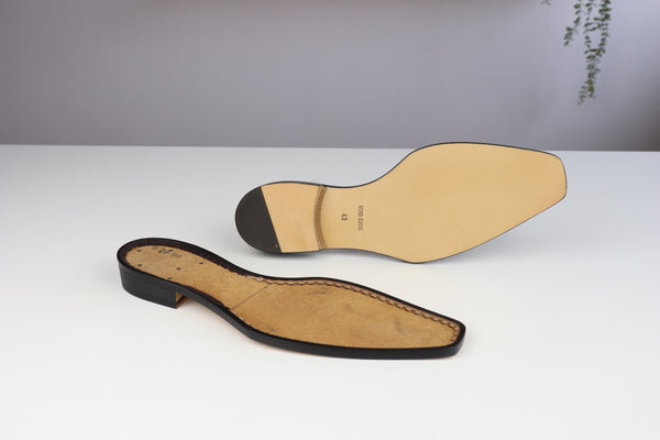 Men Shoe Sole, Veg Tanned Leather