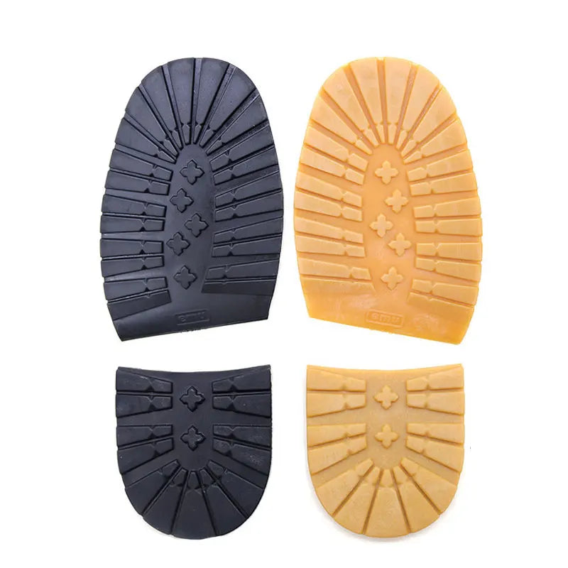 1 Pair Rubber Shoe Soles, Non-slip Repair DIY Replacement Outsoles, Mat Pad For Woman Men