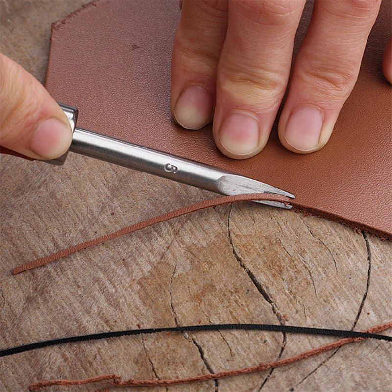 Sharp Edge Beveler for Leather Craft, Skiving Beveling Knife, Edge cutter