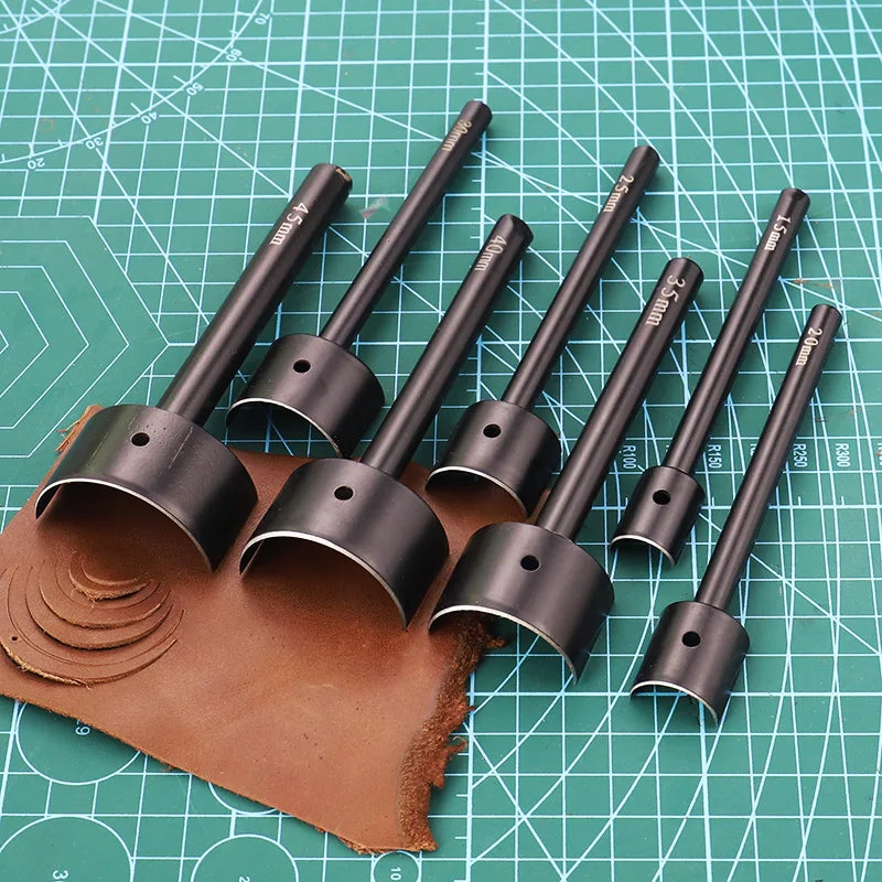 Half-Round Leather Cutter Punch Strap End Punch Tool