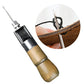 DIY Leather Sewing Awl Kit, Waxed Thread Hand Sewing Tools