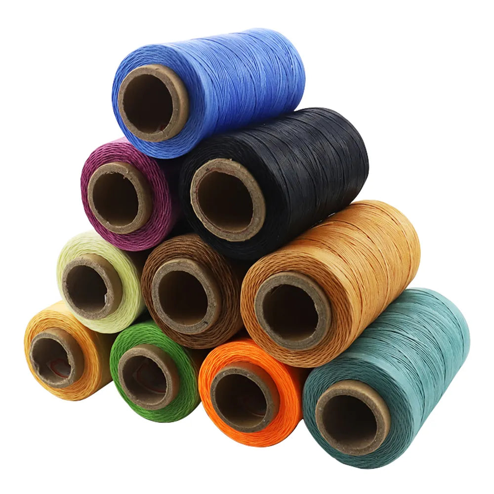 High Quality Durable 260 Meters 0.8mm Leather Waxed Thread Cord for DIY