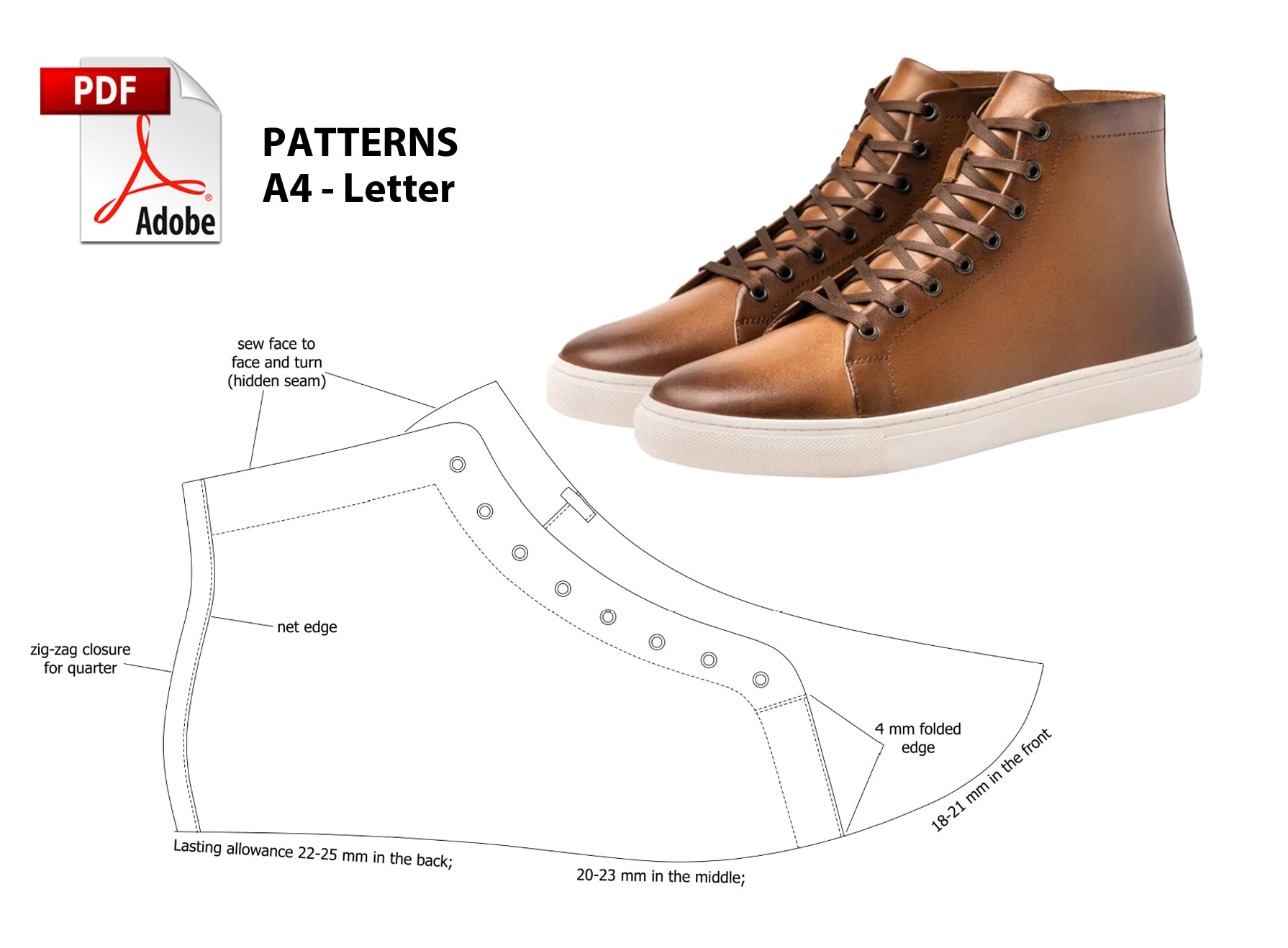 Men Shoe Patterns – VALEVRO