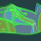 Digital Pattern shoes A4 - Letter PDF, Men Sneakers Premier High Top, all 9 sizes