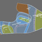 Digital Pattern shoes A4 - Letter PDF, Oxford Men Shoes 2, all 9 sizes