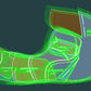 Digital Pattern shoes A4 - Letter PDF, Oxford Men Shoes, all 9 sizes, Video Tutorial